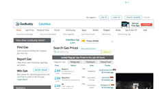 Desktop Screenshot of columbusgasprices.com