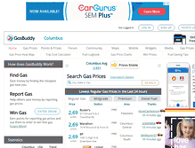 Tablet Screenshot of columbusgasprices.com